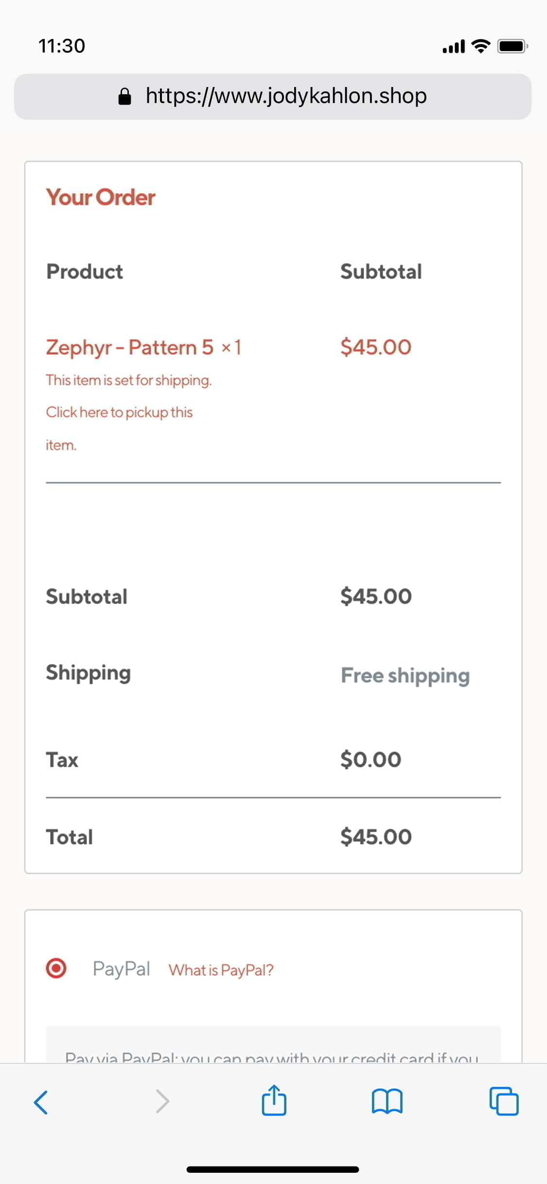  Landing Page